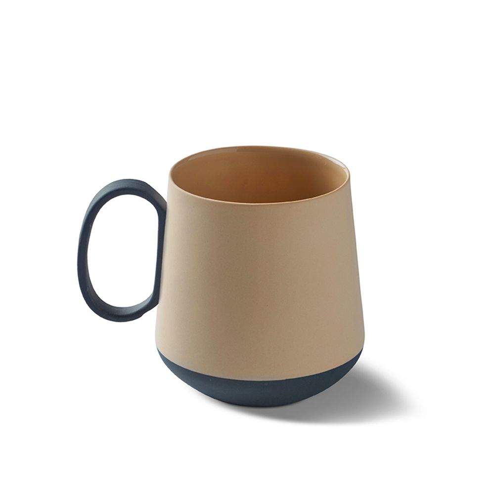 Tasses et mugs - TUBE Tasse double couleur - ESMA DEREBOY HANDMADE PORCELAIN