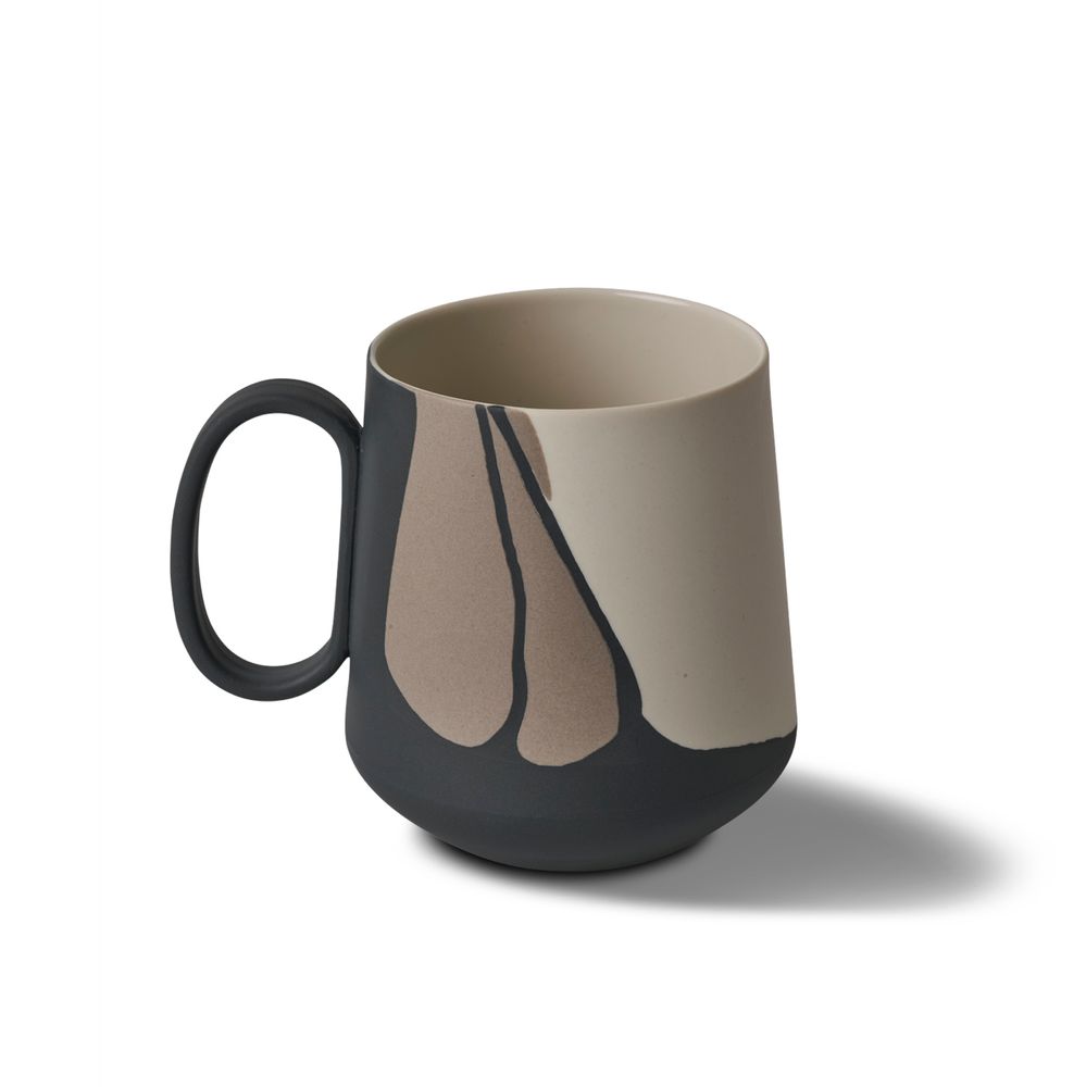 Tasses et mugs - TUBE Tasse double couleur - ESMA DEREBOY HANDMADE PORCELAIN