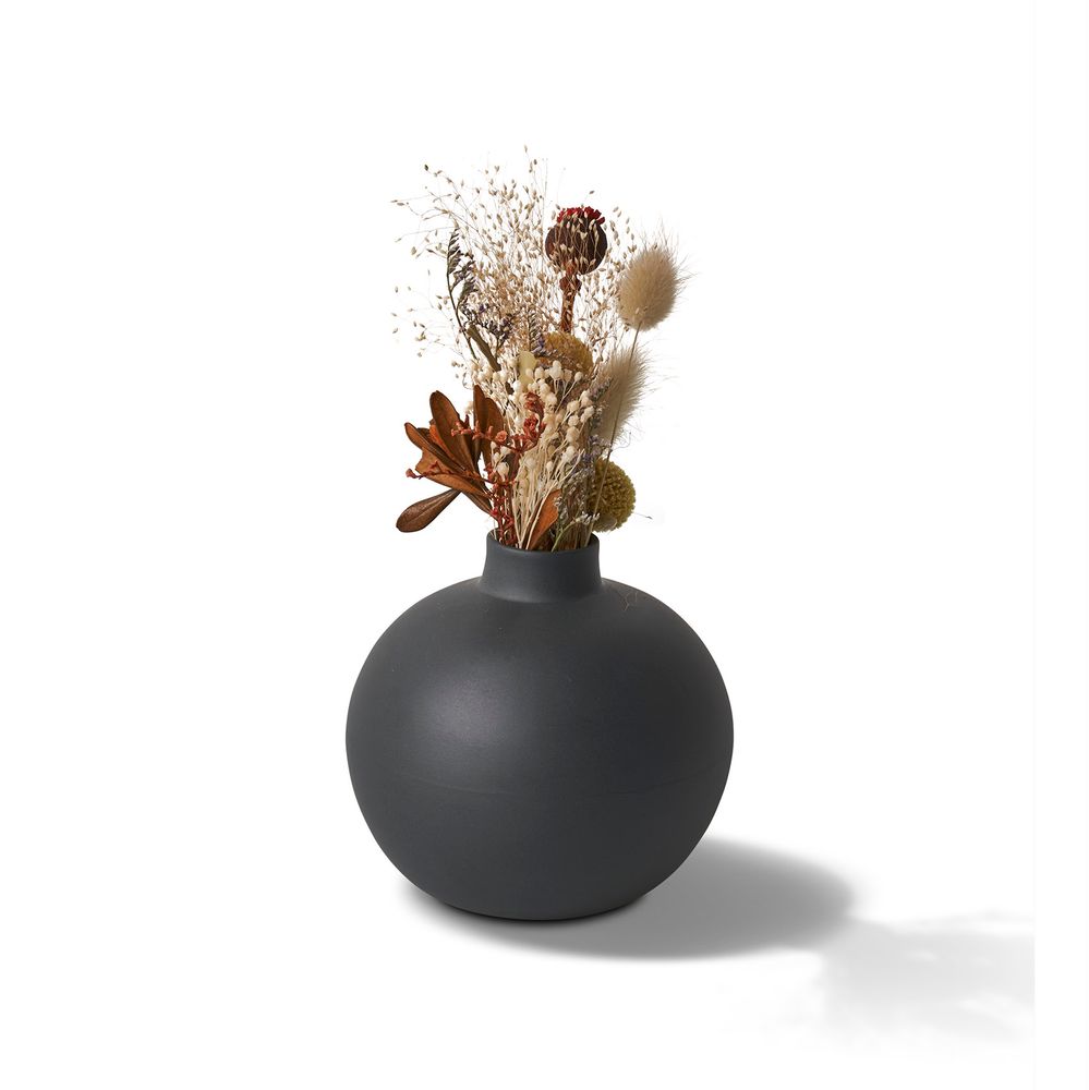 Vases - Porcelain ball vase - ESMA DEREBOY HANDMADE PORCELAIN