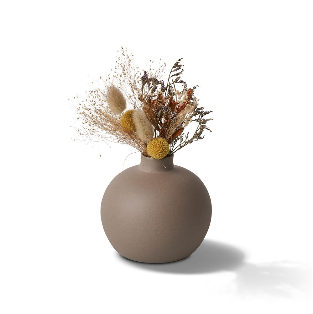 Vases - Porcelain ball vase - ESMA DEREBOY HANDMADE PORCELAIN