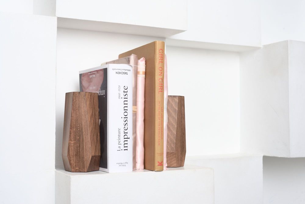 Objets de décoration - Serre-livres « Travail du bois » - VERY MARQUE