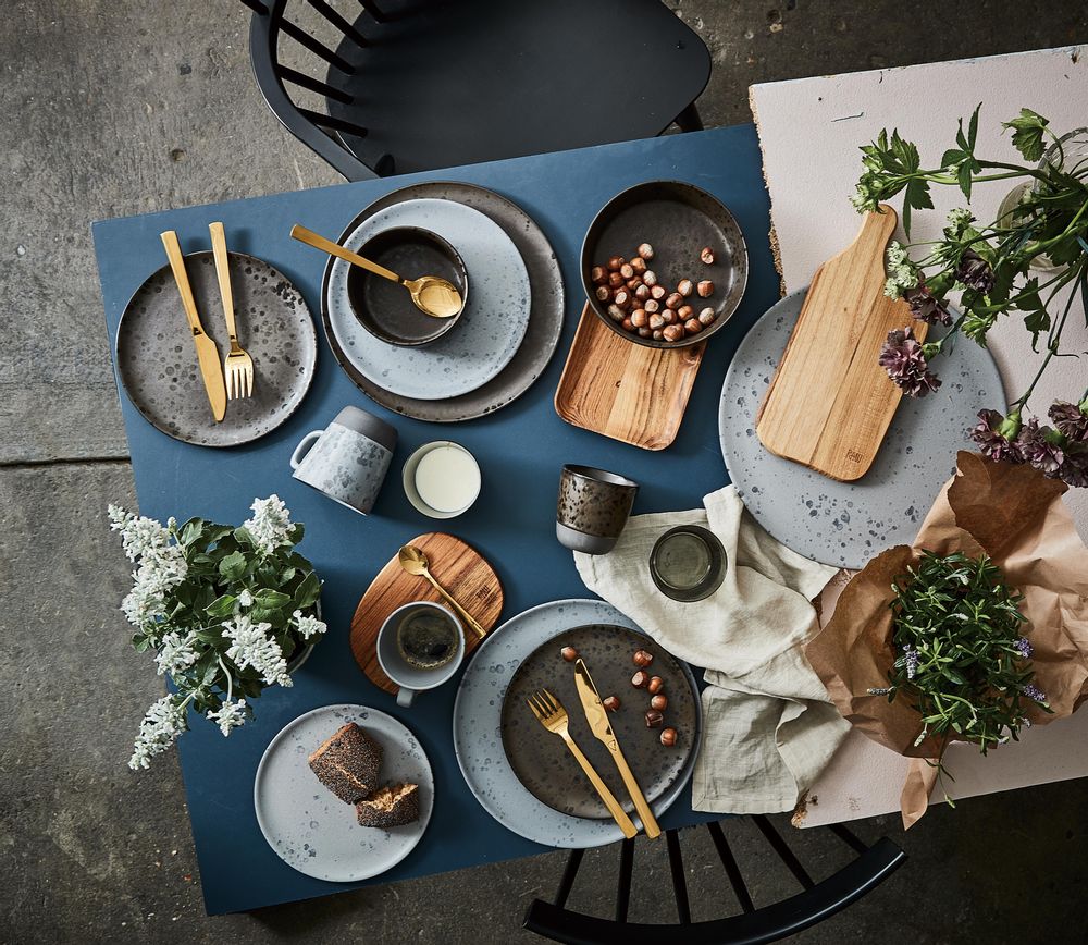 Everyday plates - RAW Nordic Nude, Nordic Black, Nordic Grey, Nordic Brown - AIDA