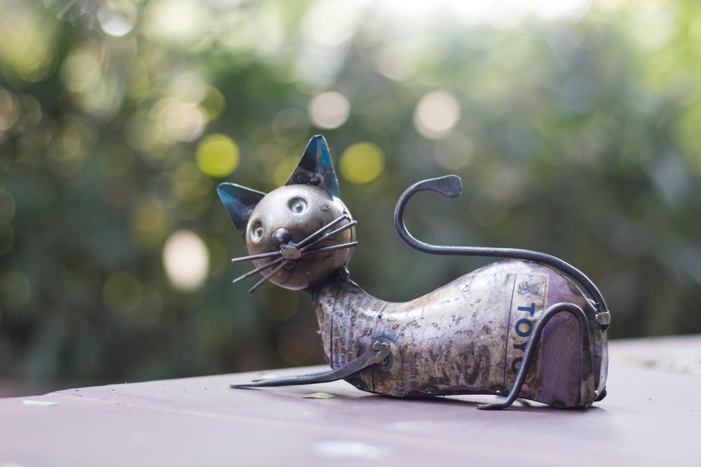 Objets de décoration - Figurine en fer recyclé fait main - DE KULTURE WORKS