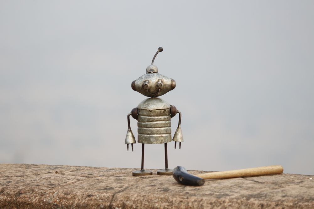 Objets de décoration - Figurine en fer recyclé fait main - DE KULTURE WORKS