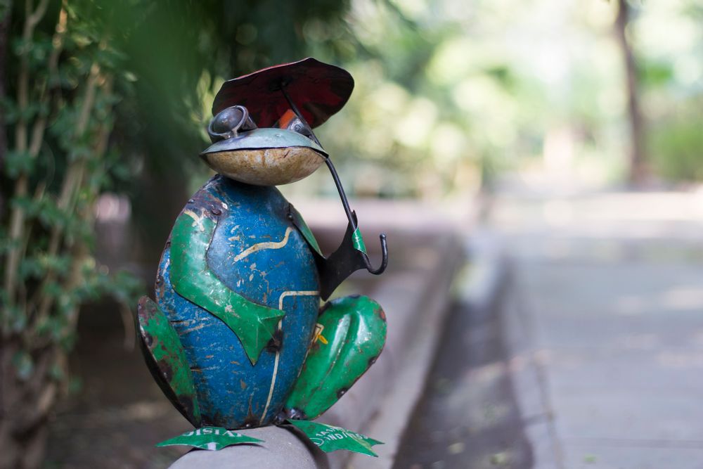 Objets de décoration - Figurine en fer recyclé fait main - DE KULTURE WORKS