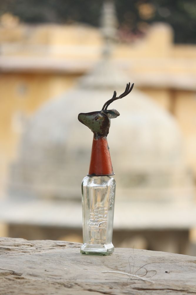 Children's party decorations - Handmade Recycled Iron Bottle Top - DE KULTURE WORKS