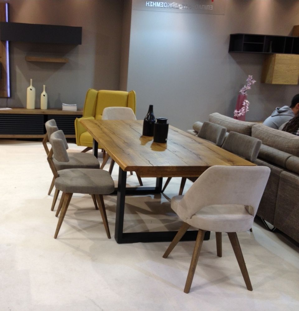 Tables pour hôtels - Table exotique plateau en bois iroco (option personnalisée) - LIVING MEDITERANEO