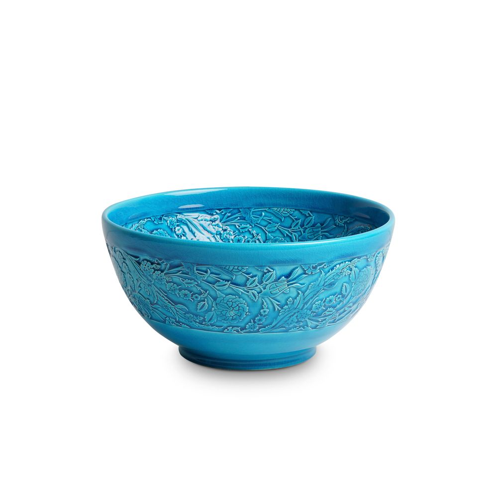 Ceramic - LEVNALEVN Turquoise Candle Holder - ESMA DEREBOY HANDMADE CERAMIC