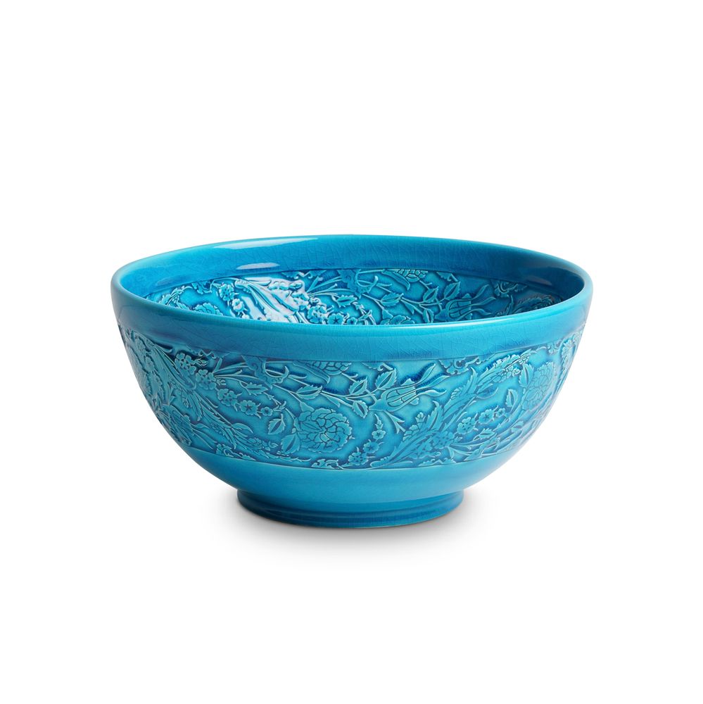 Ceramic - LEVNALEVN Turquoise Candle Holder - ESMA DEREBOY HANDMADE CERAMIC