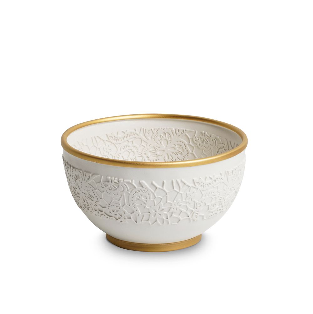 Ceramic - SNOHA Lace Patterned Ceramic Bowl - ESMA DEREBOY HANDMADE CERAMIC