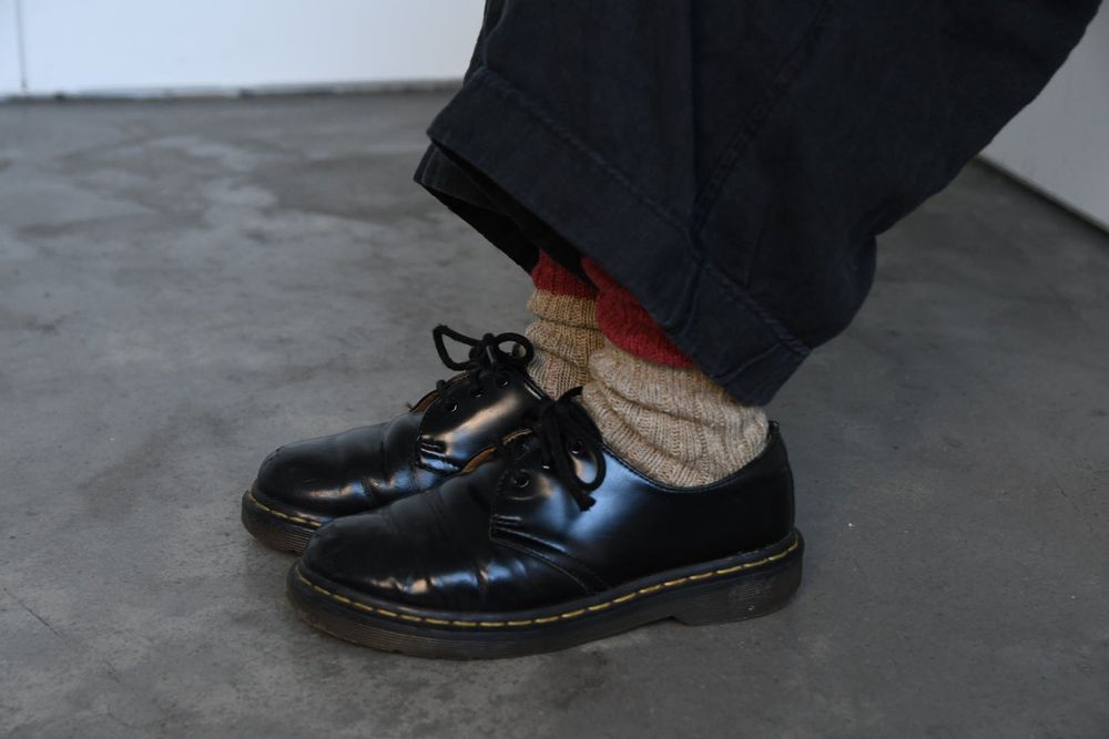 Chaussettes - CHAUSSETTES EN LAINE ET COTON - NISHIGUCHI KUTSUSHITA