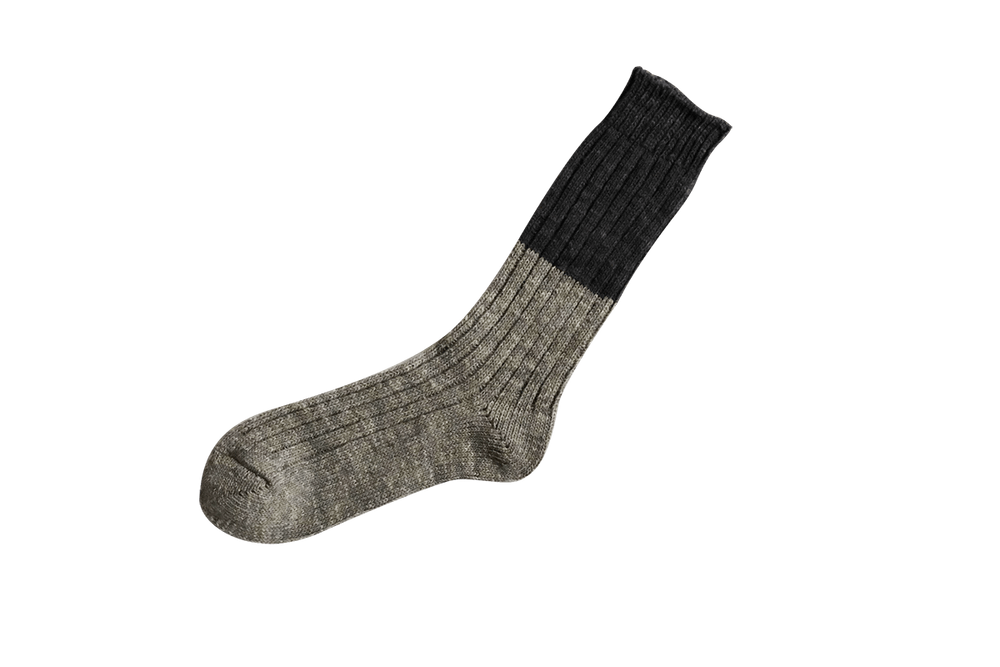 Chaussettes - CHAUSSETTES EN LAINE ET COTON - NISHIGUCHI KUTSUSHITA
