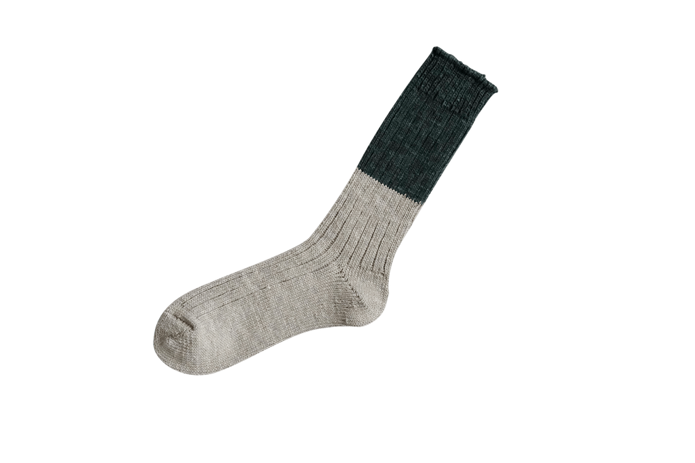 Chaussettes - CHAUSSETTES EN LAINE ET COTON - NISHIGUCHI KUTSUSHITA