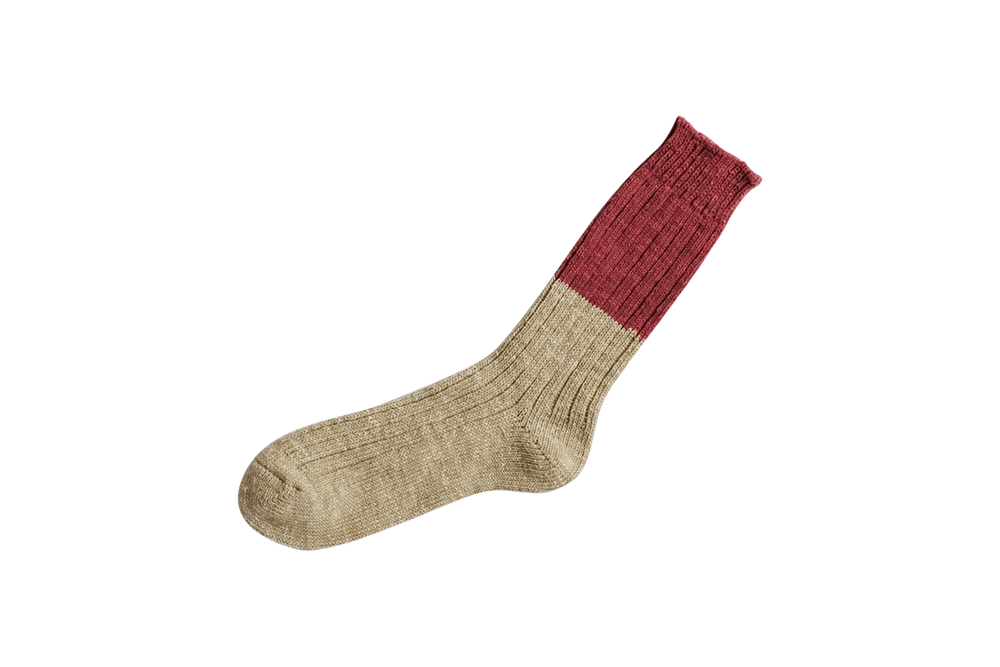 Chaussettes - CHAUSSETTES EN LAINE ET COTON - NISHIGUCHI KUTSUSHITA