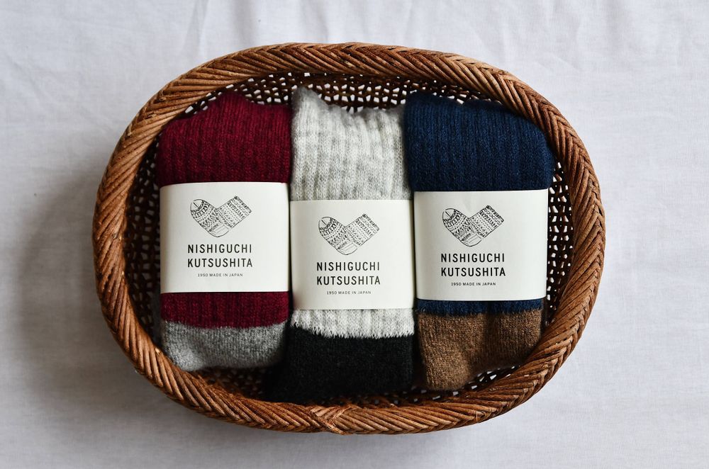Socks - Mohair Wool Pile Socks - NISHIGUCHI KUTSUSHITA