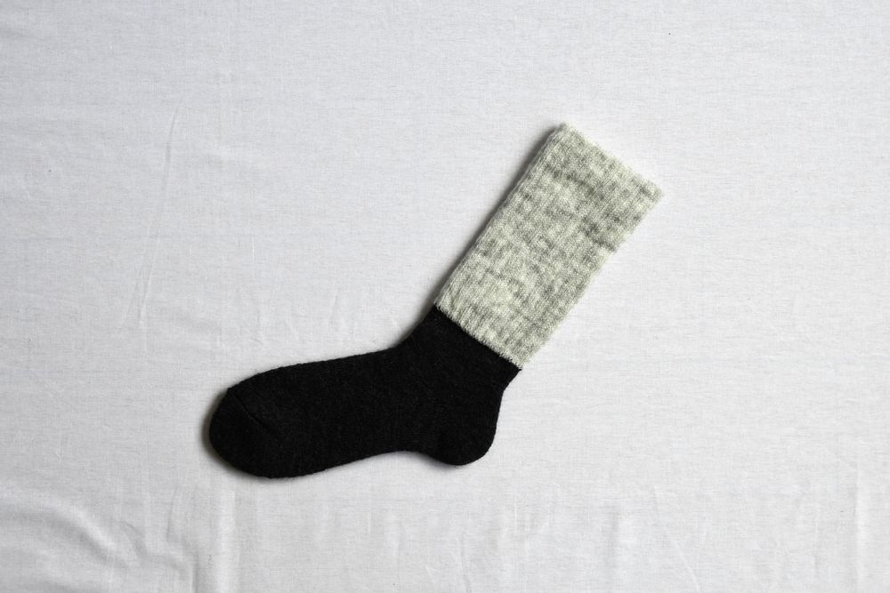 Socks - Mohair Wool Pile Socks - NISHIGUCHI KUTSUSHITA
