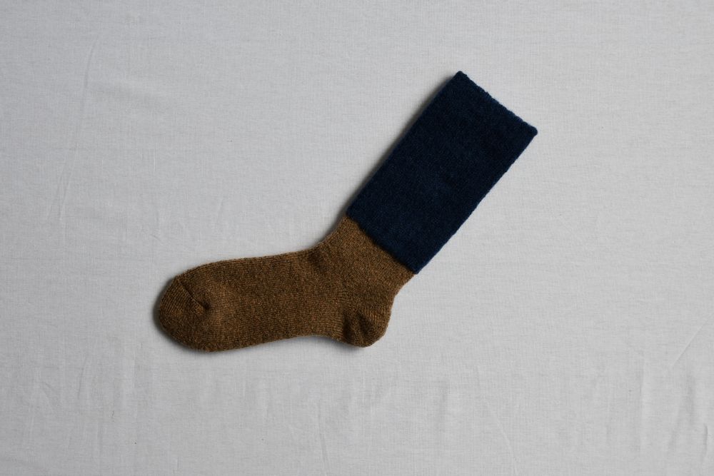 Socks - Mohair Wool Pile Socks - NISHIGUCHI KUTSUSHITA