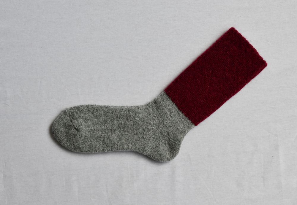 Socks - Mohair Wool Pile Socks - NISHIGUCHI KUTSUSHITA
