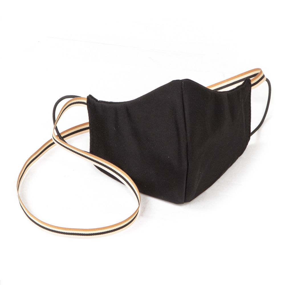 Accessoires de voyage - Pocket mask black -Accessoire pour le visage masque en tissus unisexe - Noir uni - MLS-MARIELAURENCESTEVIGNY