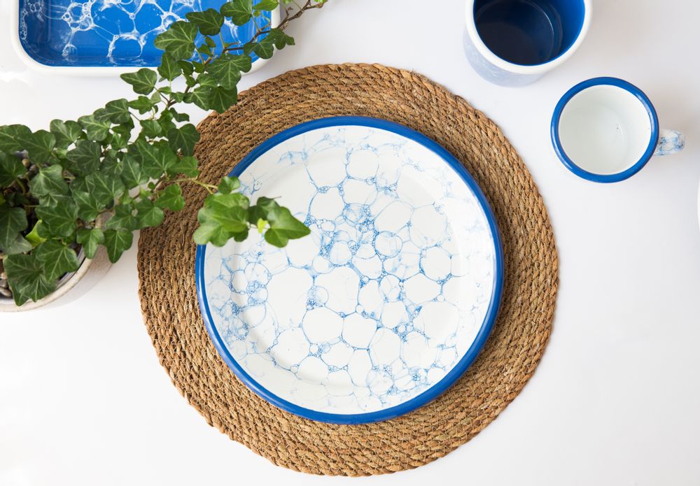 Meubles de cuisines - Assiettes en émail - ELIFLE ENAMELWARE