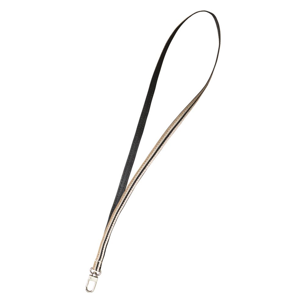 Clutches - Pocket Micro Black - Leather wallet with removable cord and RFID protection lining - MLS-MARIELAURENCESTEVIGNY