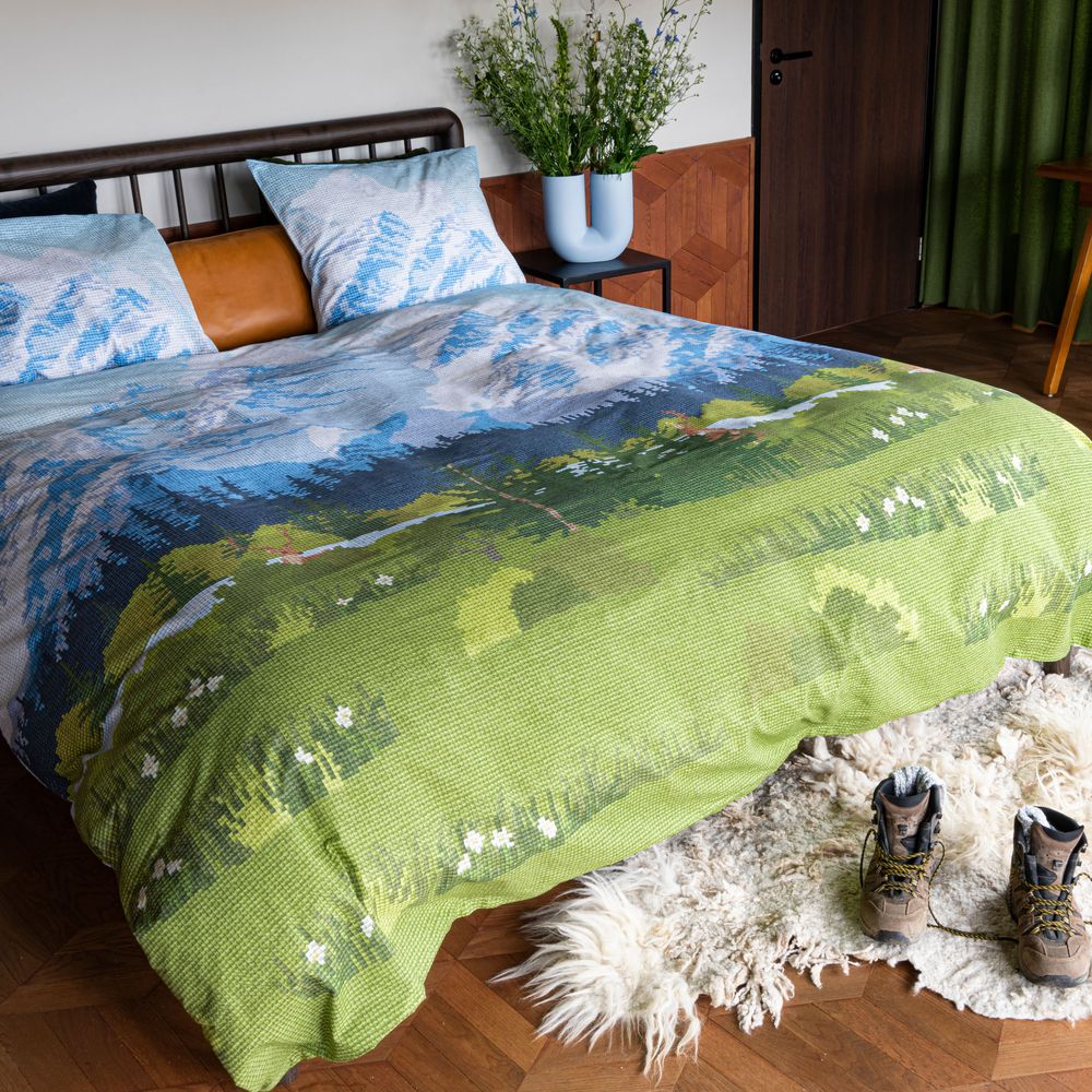 Decorative objects - SNURK Across The Alps duvet cover - SNURK