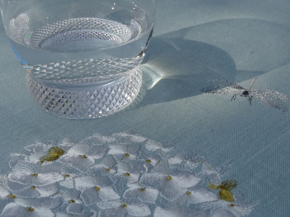 Objets de décoration - Nappe de table HORTENSIA - ARTIPARIS