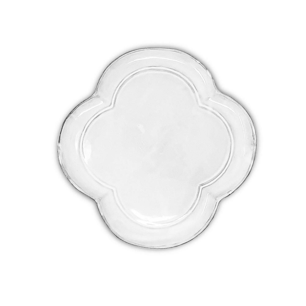 Céramique - Assiette en céramique blanche Mademoiselle. - CARRON PARIS