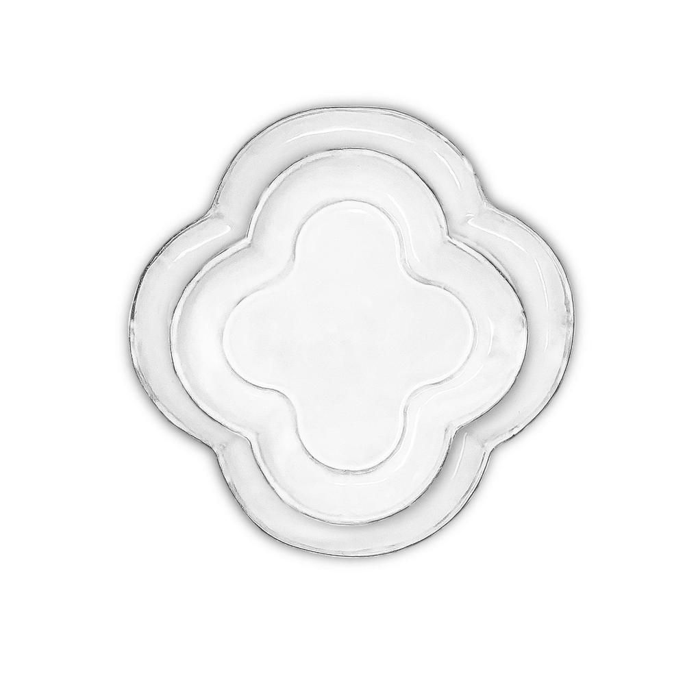 Céramique - Assiette en céramique blanche Mademoiselle. - CARRON PARIS