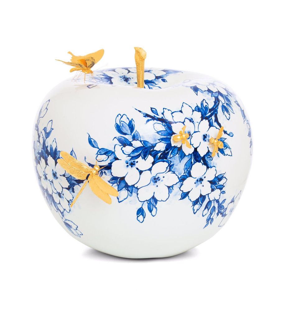 Design objects - TOUCH OF GOLD II Limited Edition decorative item - ROYAL BLUE COLLECTION®