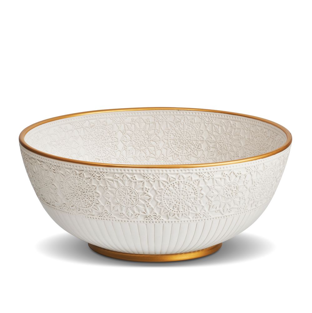 Decorative objects - GELIN Lace Patterned Ceramic Bowl - ESMA DEREBOY HANDMADE CERAMIC