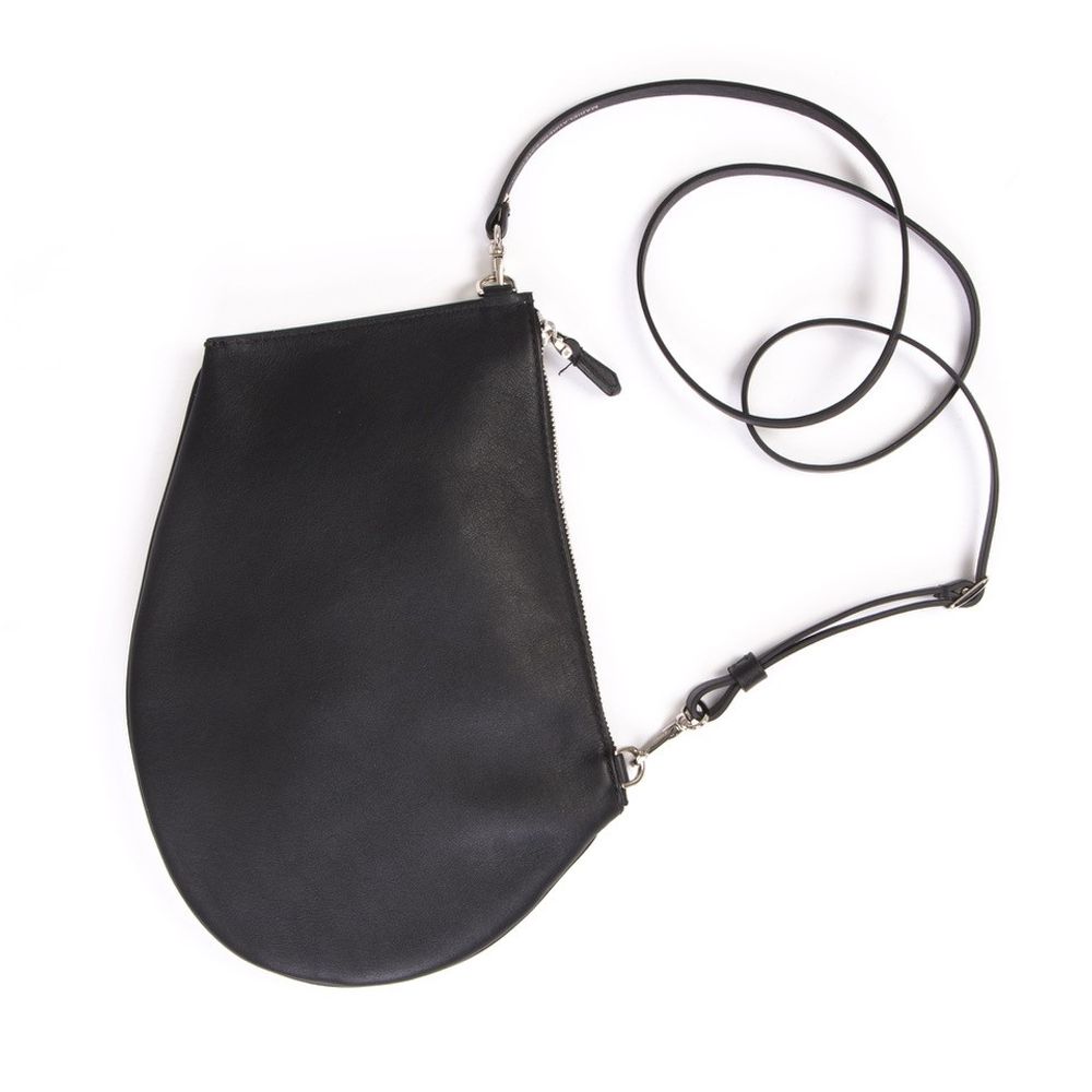 Sacs et cabas - Zip Maxi Tan - Sac en cuir avec sangle bandoulière amovible - MLS-MARIELAURENCESTEVIGNY