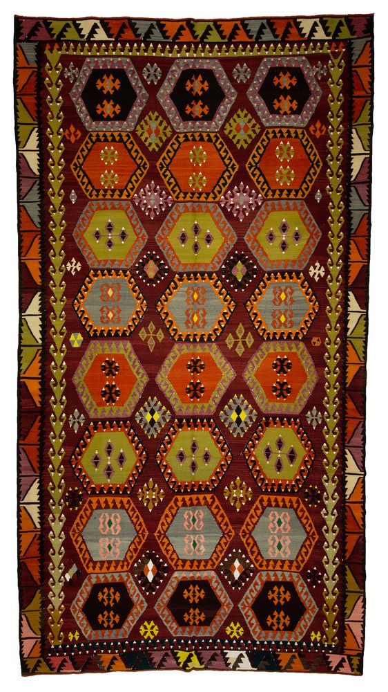 Classic carpets - HANDMADE KILIM RUG - OLDNEWRUG