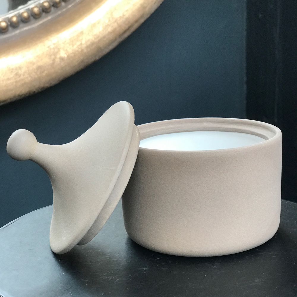 Coffrets et boîtes - Ensemble de pots en céramique avec couvercle - ANOQ