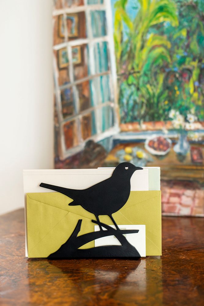Decorative objects - Letter Rack Blackbird - WILDLIFE GARDEN