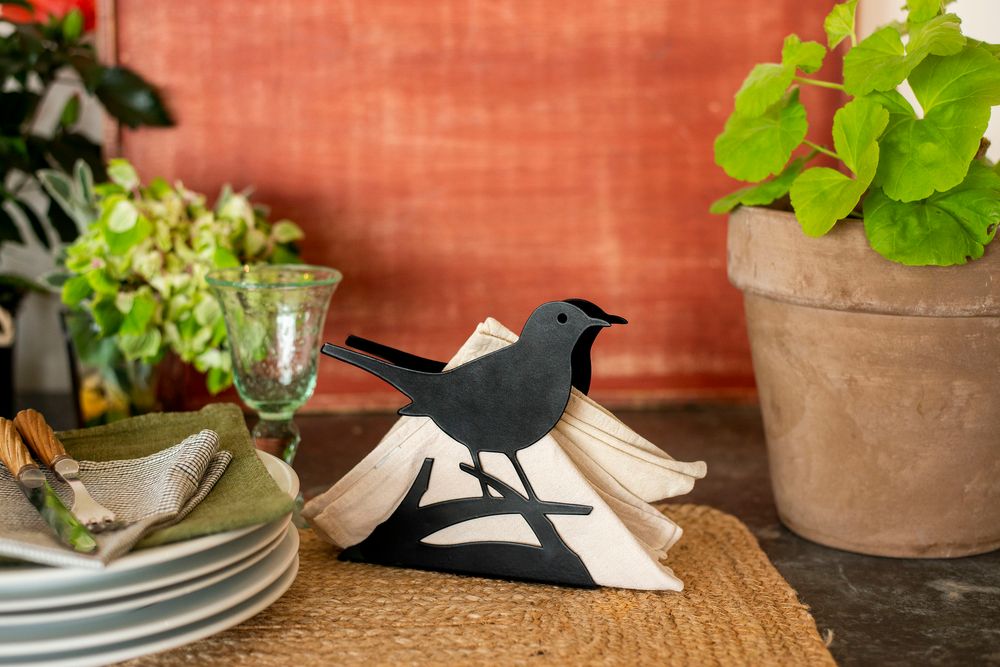 Decorative objects - Letter Rack Blackbird - WILDLIFE GARDEN