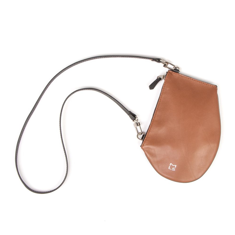 Cadeaux - Pochette Zip Medium Tan - MLS-MARIELAURENCESTEVIGNY