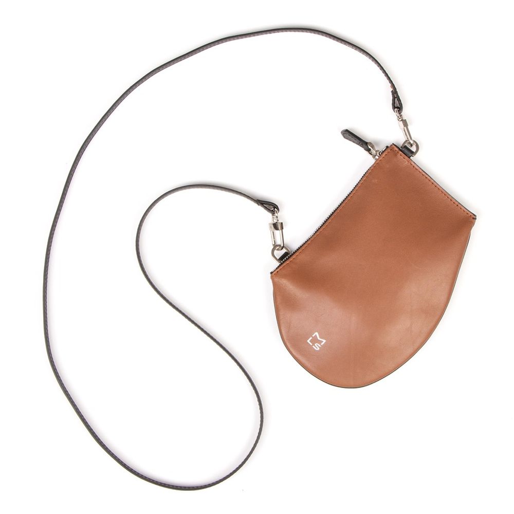 Cadeaux - Pochette Zip Medium Tan - MLS-MARIELAURENCESTEVIGNY