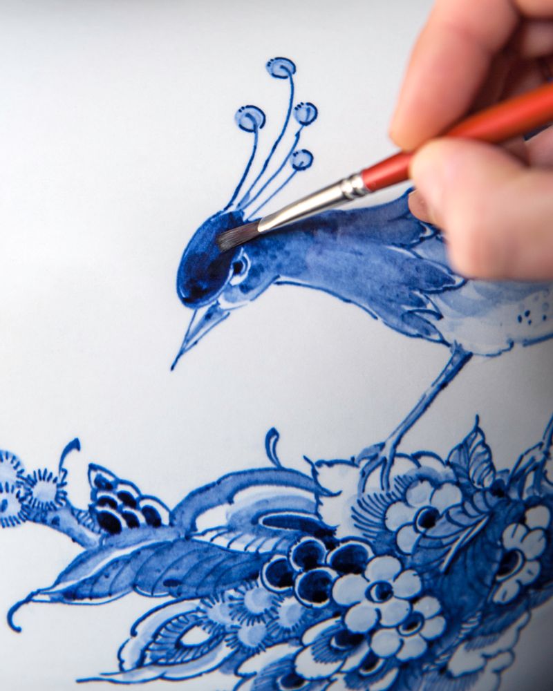 Design objects - PEACOCK I Limited Edition Decorative Item - ROYAL BLUE COLLECTION®