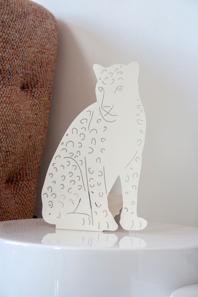 Other wall decoration - THE LEOPARD LAMP - IVORY - GOODNIGHT LIGHT
