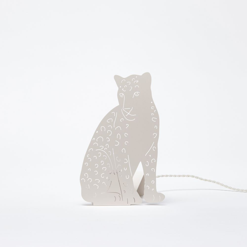 Other wall decoration - THE LEOPARD LAMP - IVORY - GOODNIGHT LIGHT