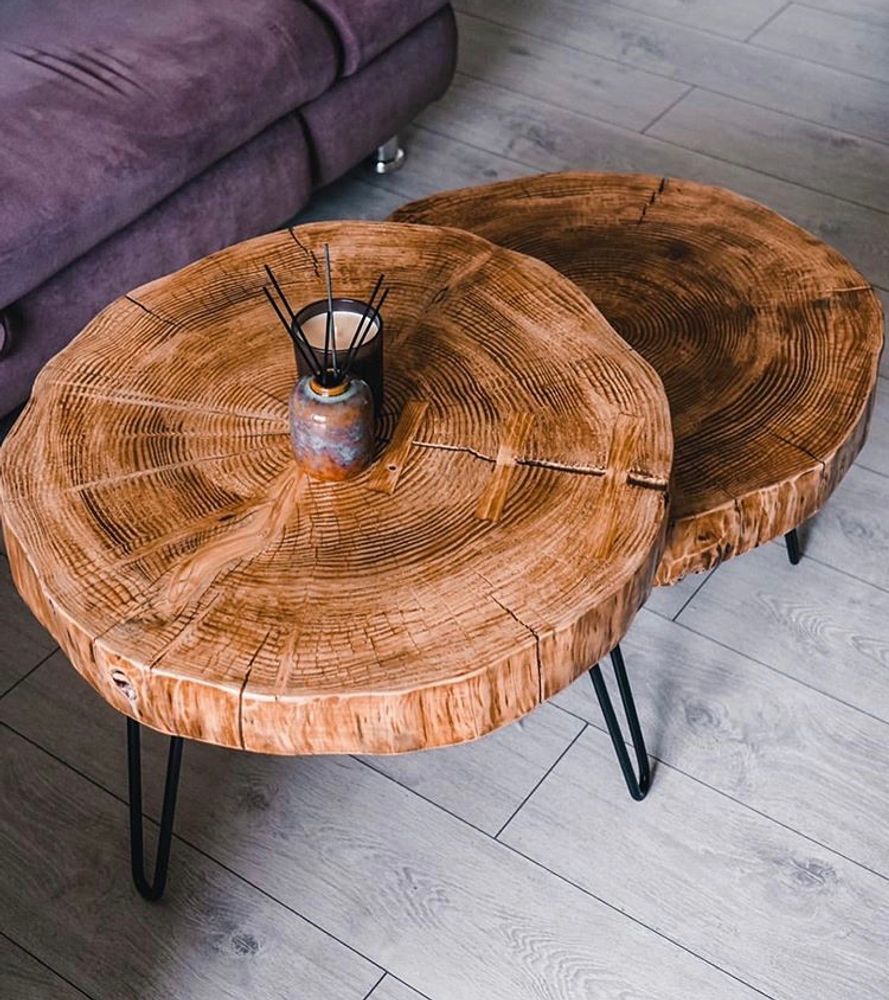 Decorative objects - Solid Wood Coffee Table, Fir - MASIV_WOOD
