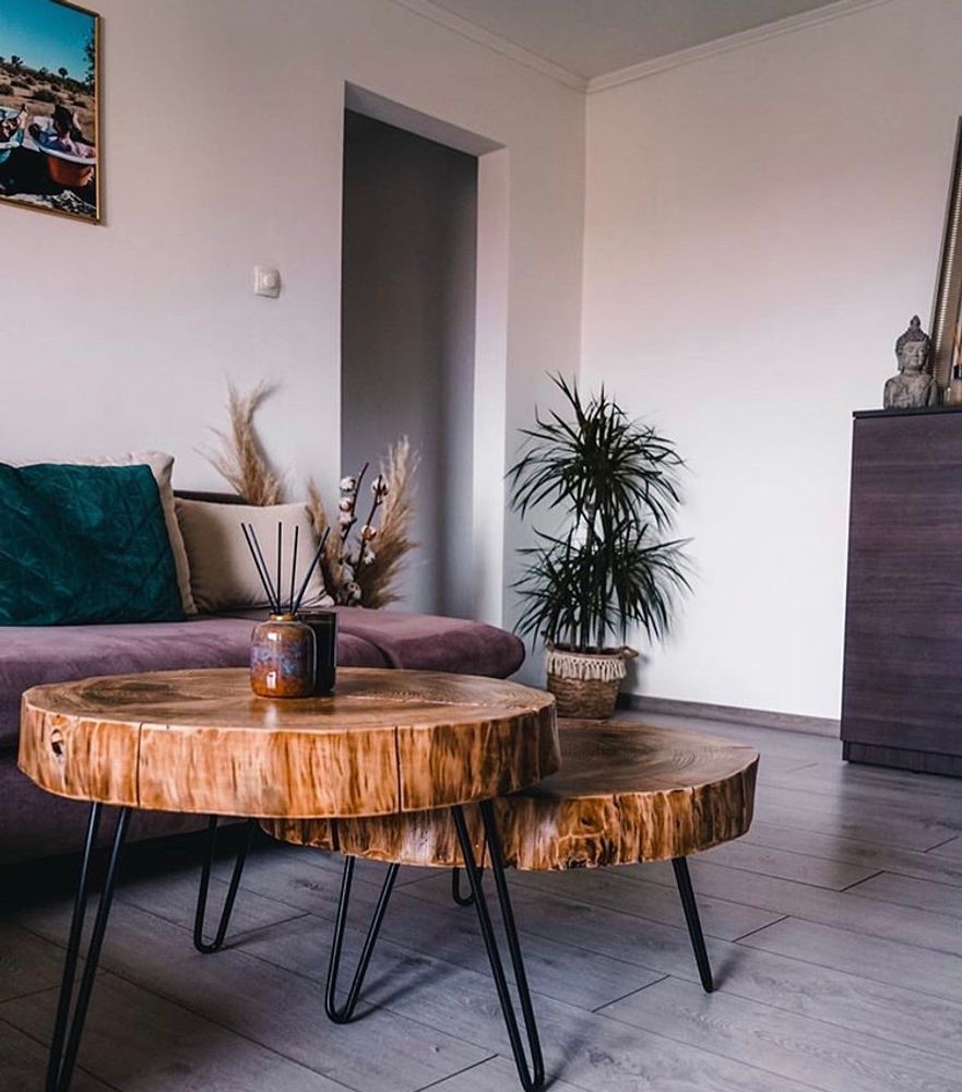 Decorative objects - Solid Wood Coffee Table, Fir - MASIV_WOOD