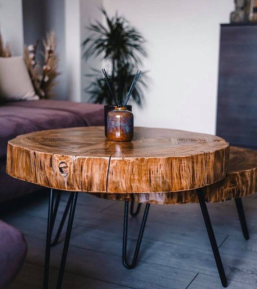 Decorative objects - Solid Wood Coffee Table, Fir - MASIV_WOOD