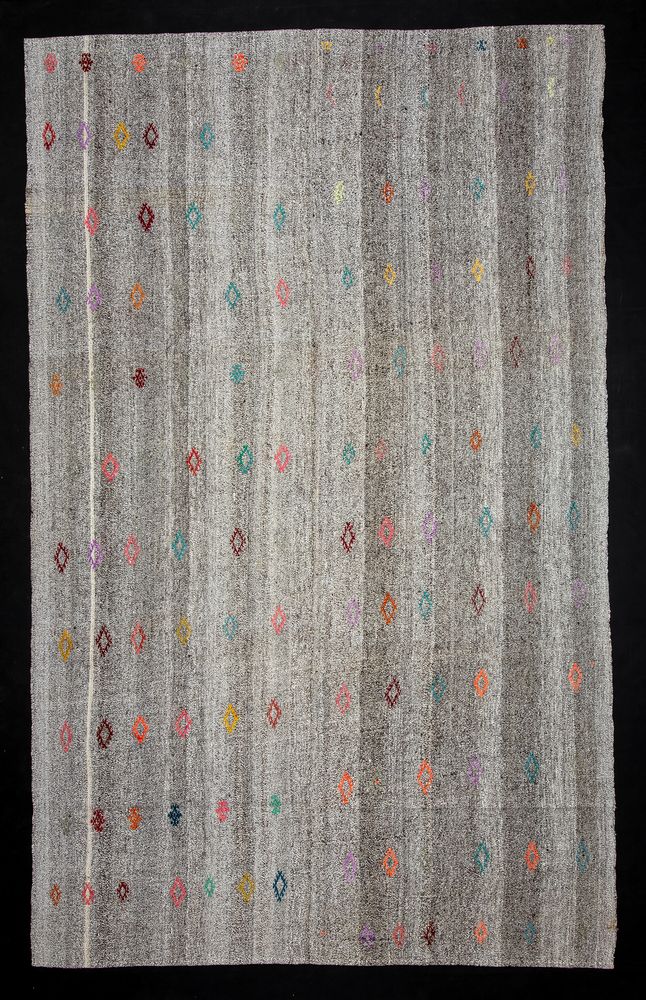 Contemporary carpets - HANDMADE GREY CARPET - OLDNEWRUG
