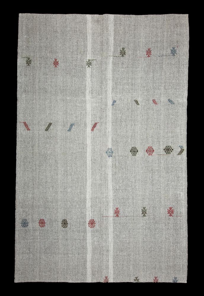Contemporary carpets - HANDMADE GREY CARPET - OLDNEWRUG
