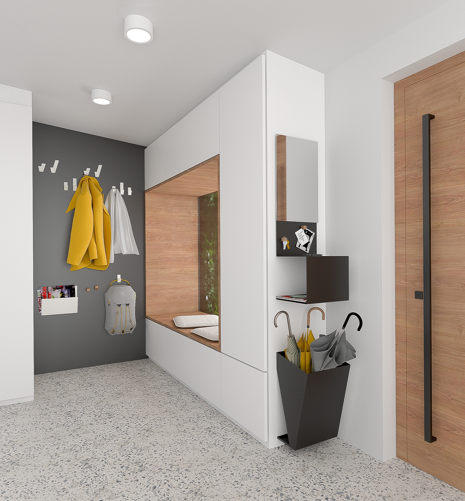 Objets design - DON • Porte-parapluie - porte-parapluie mural - 3S DESIGN