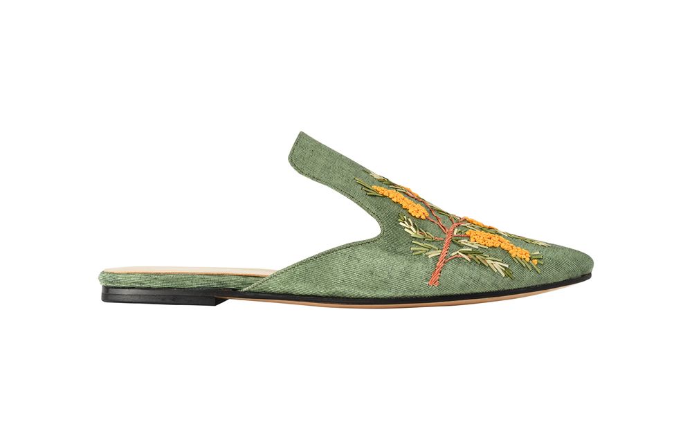 Homewear - Mimosian Blossom Slipper Shoes  - ANATOLIANCRAFT