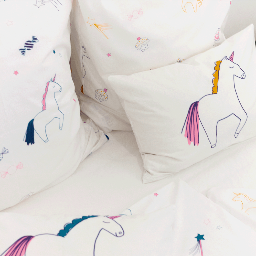 Linge de lit enfant - Linge de Lit "Unique Unicorn" - KATHA COVERS