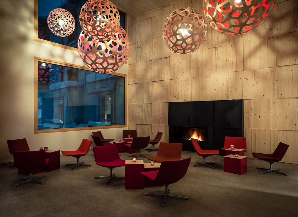 Hotel bedrooms - Ecological Suspension Light: CORAL lamp diameter 80 - MOAROOM - DAVID TRUBRIDGE
